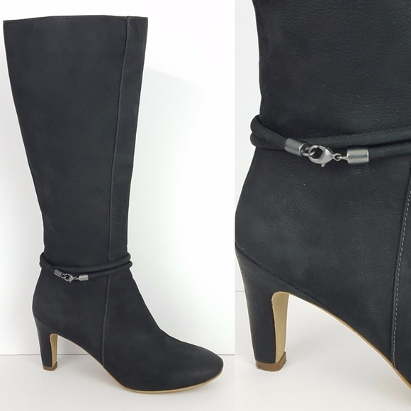 ecco high heel boots